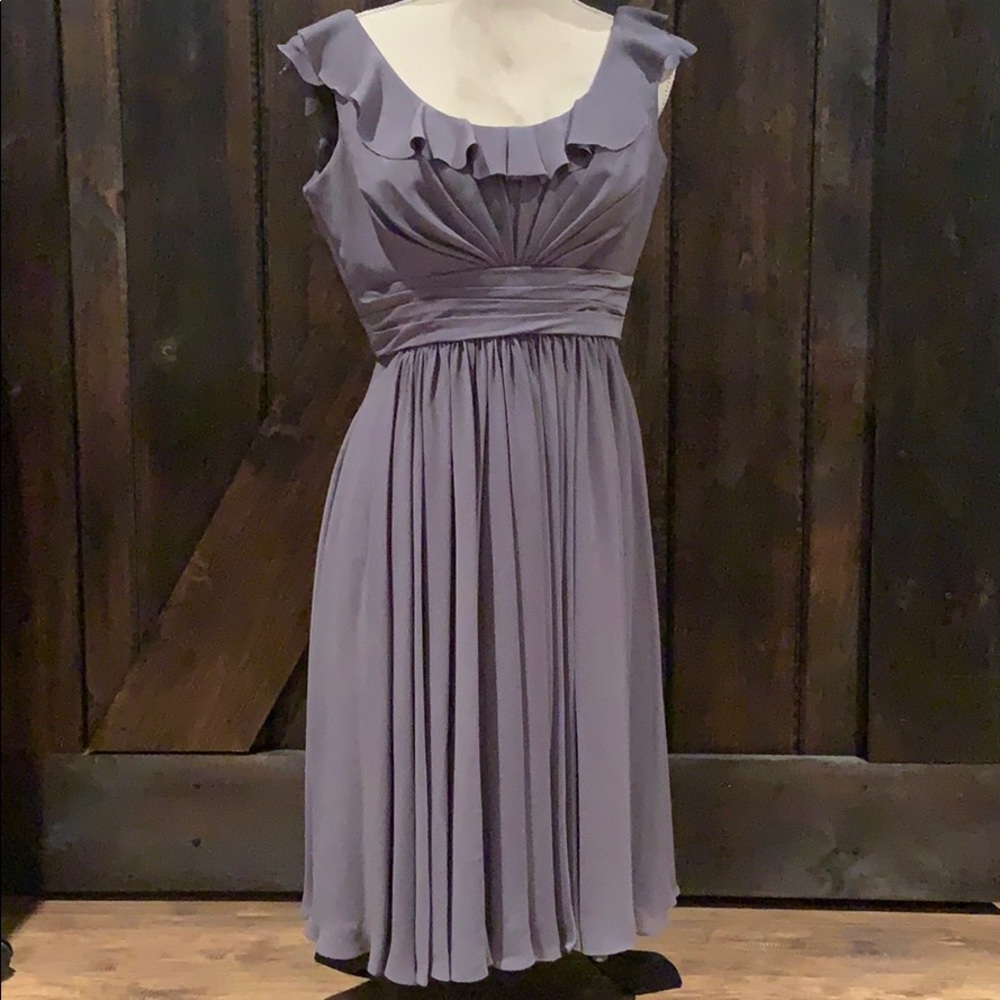 W.too bridesmaid dress in gray
